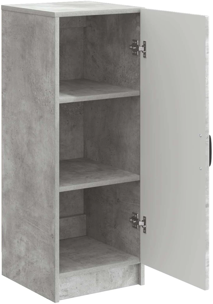 Kabalas Betono pilka 33 x 34,5 x 87 cm Apdirbta mediena