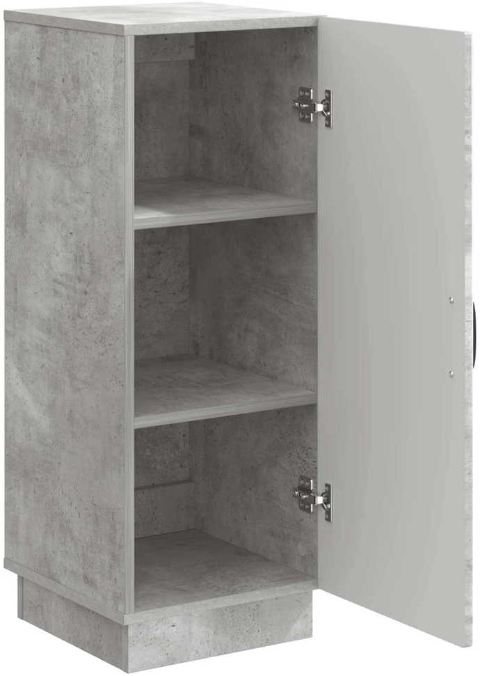 Kabalas Betono pilka 33 x 34,5 x 87 cm Apdirbta mediena