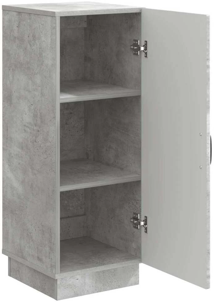 Kabalas Betono pilka 33 x 34,5 x 87 cm Apdirbta mediena
