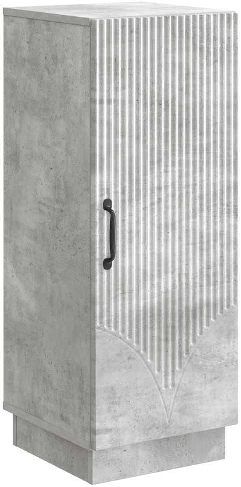 Kabalas Betono pilka 33 x 34,5 x 87 cm Apdirbta mediena