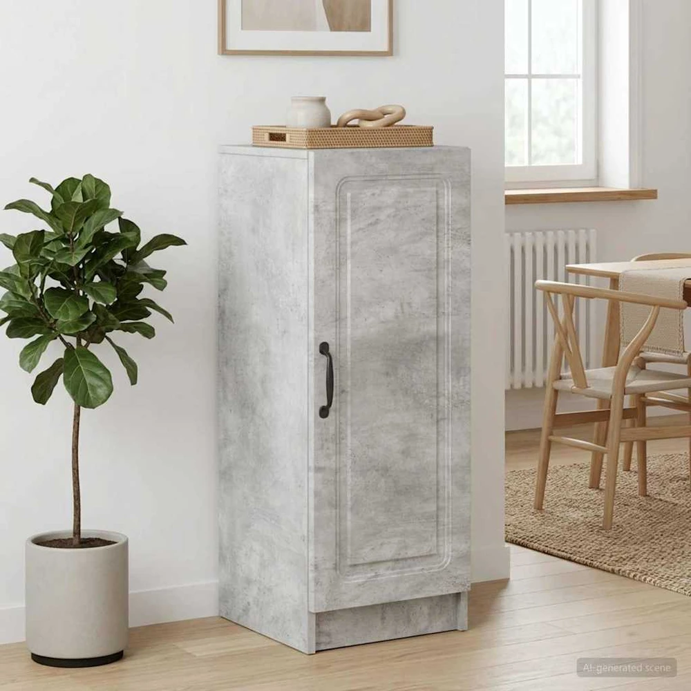 Kabalas Betono pilka 33 x 34,5 x 87 cm Apdirbta mediena