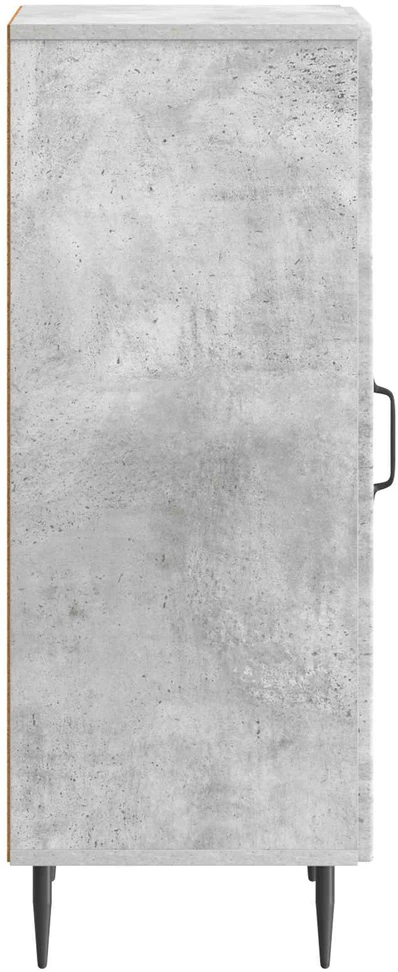 Kabalas Betono pilka 33 x 34,5 x 89,5 cm Apdirbta mediena