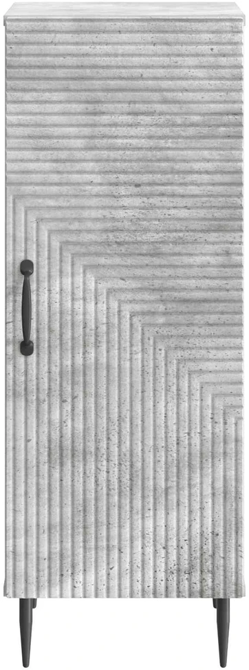 Kabalas Betono pilka 33 x 34,5 x 89,5 cm Apdirbta mediena