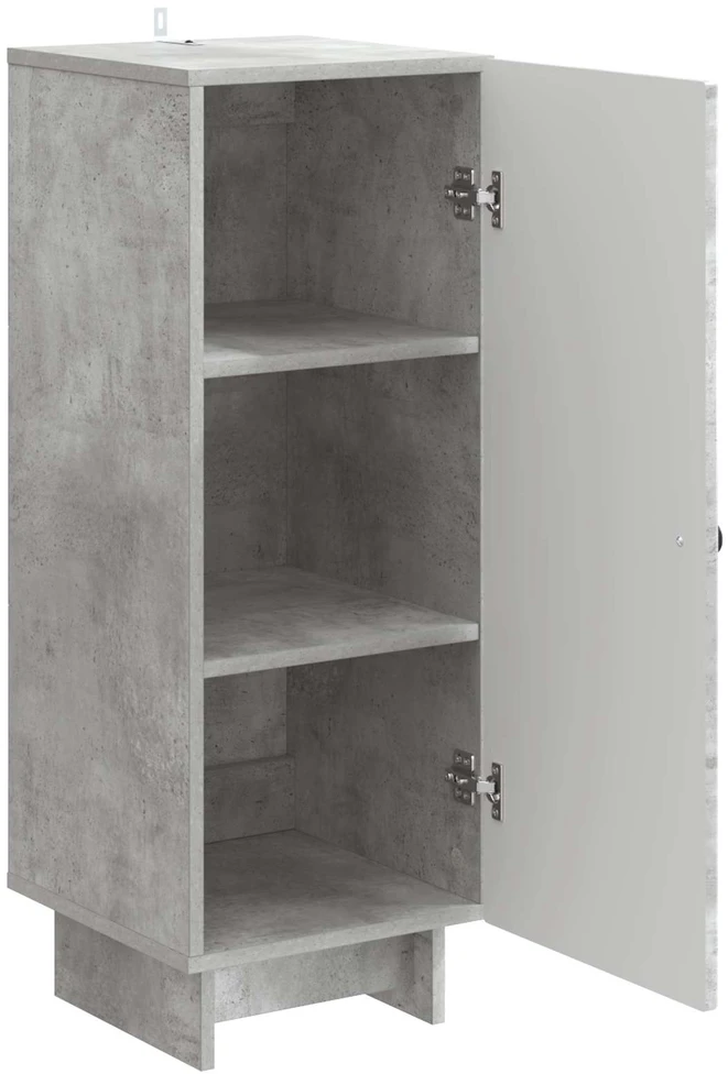 Kabalas Betono pilka 33 x 34,5 x 90 cm Apdirbta mediena
