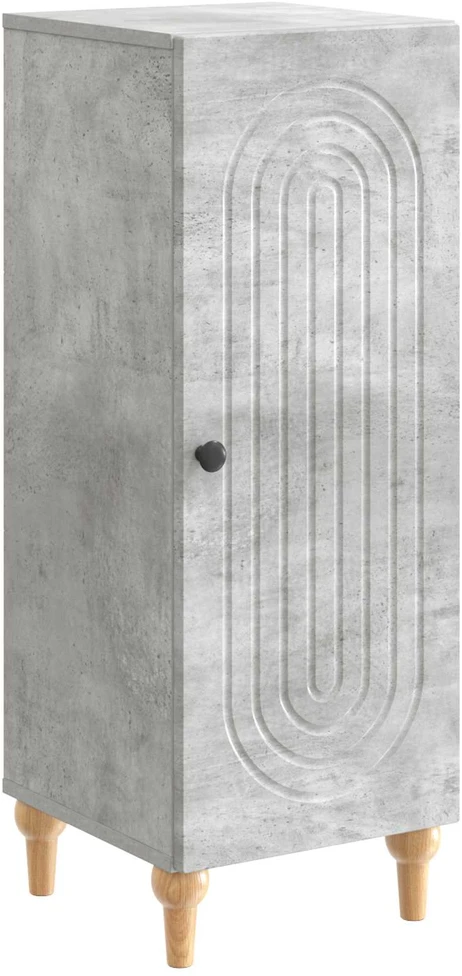 Kabalas Betono pilka 33 x 34,5 x 90 cm Apdirbta mediena