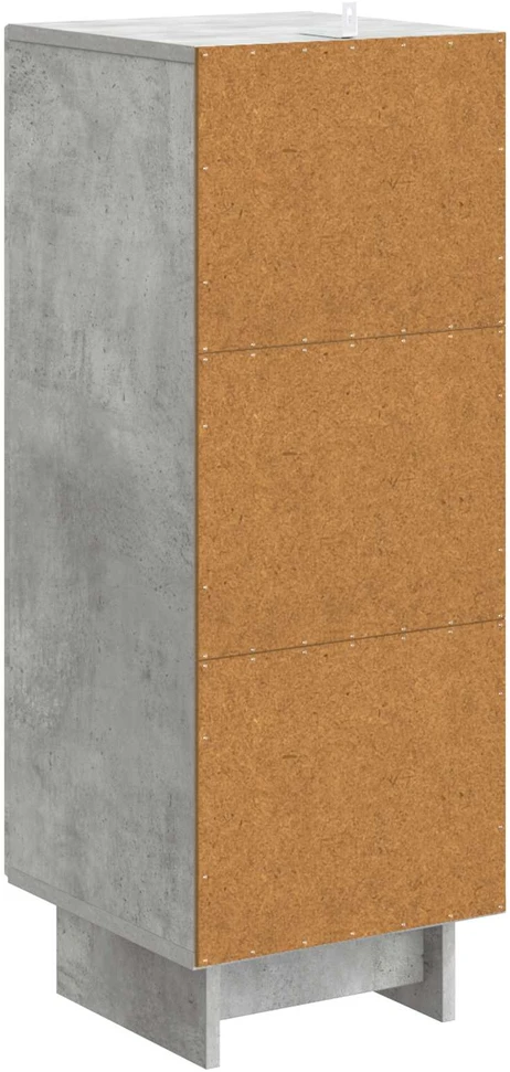 Kabalas Betono pilka 33 x 34,5 x 90 cm Apdirbta mediena