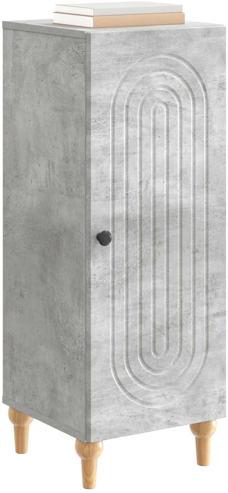 Kabalas Betono pilka 33 x 34,5 x 90 cm Apdirbta mediena