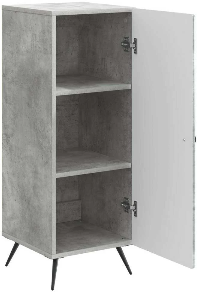 Kabalas Betono pilka 33 x 34,5 x 90 cm Apdirbta mediena