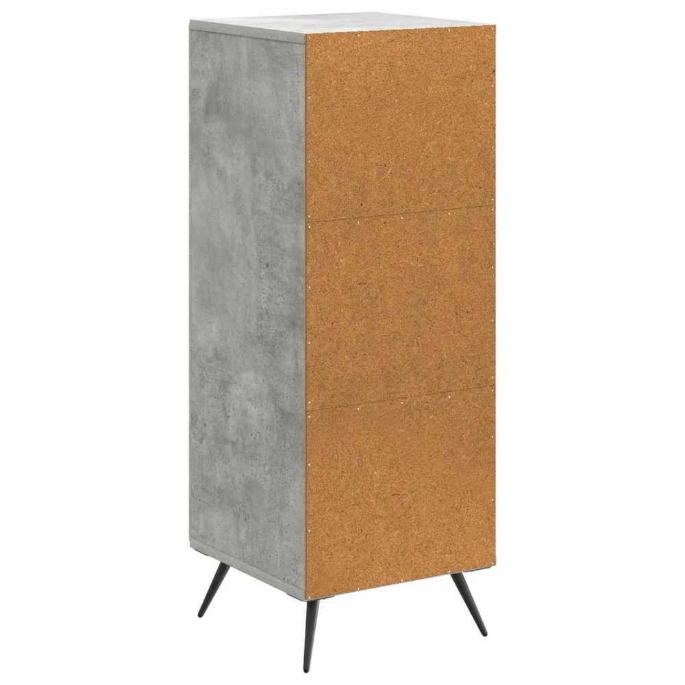 Kabalas Betono pilka 33 x 34,5 x 90 cm Apdirbta mediena