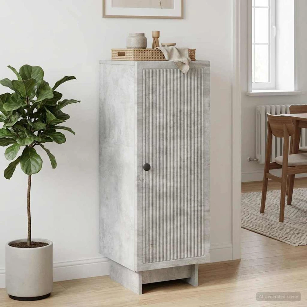 Kabalas Betono pilka 33 x 34,5 x 90 cm Apdirbta mediena