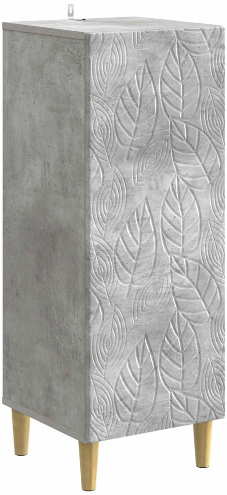 Kabalas Betono pilka 33 x 34,5 x 90 cm Apdirbta mediena