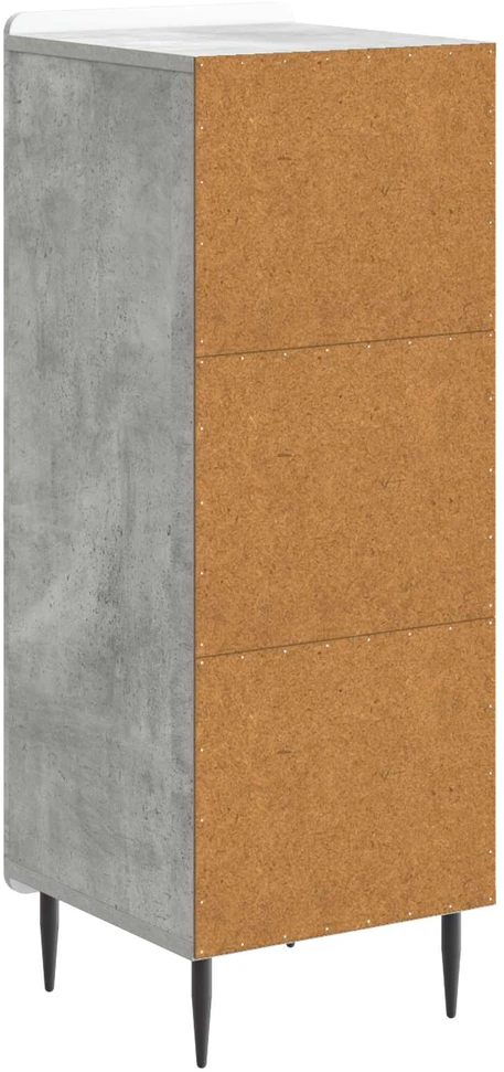 Kabalas Betono pilka 34,5 x 33 x 92 cm Apdirbta mediena