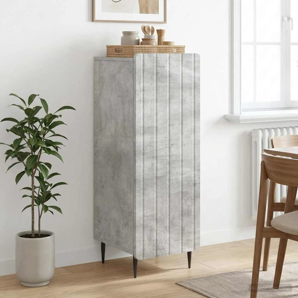 Kabalas Betono pilka 34,5 x 33 x 92 cm Apdirbta mediena