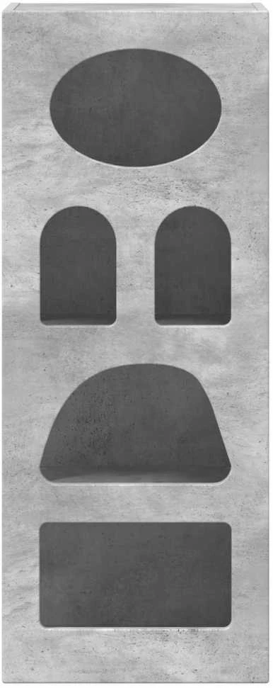Kabalas ELST Betono pilka 40 x 35 x 100,5 cm Apdirbta mediena
