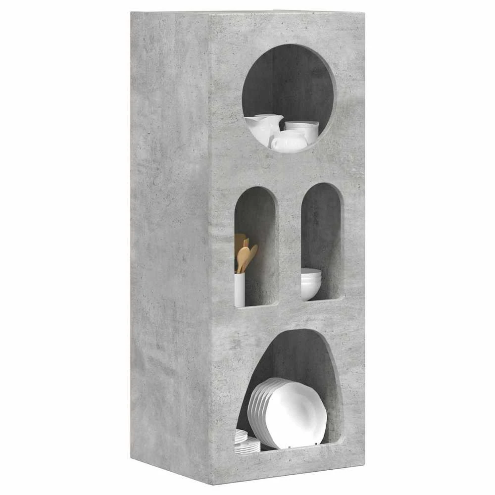 Kabalas ELST Betono pilka 40 x 35 x 100.5 cm Apdirbta mediena