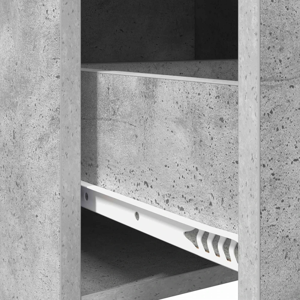 Kabalas Betono pilka 40 x 36 x 80 cm Apdirbta mediena