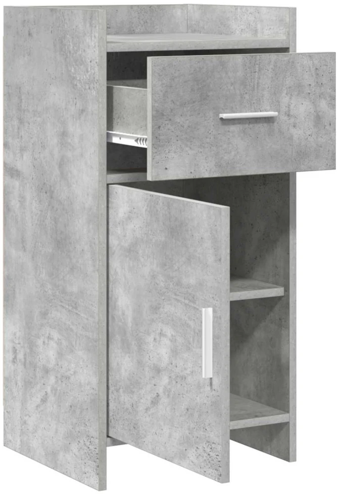 Kabalas Betono pilka 40 x 36 x 80 cm Apdirbta mediena