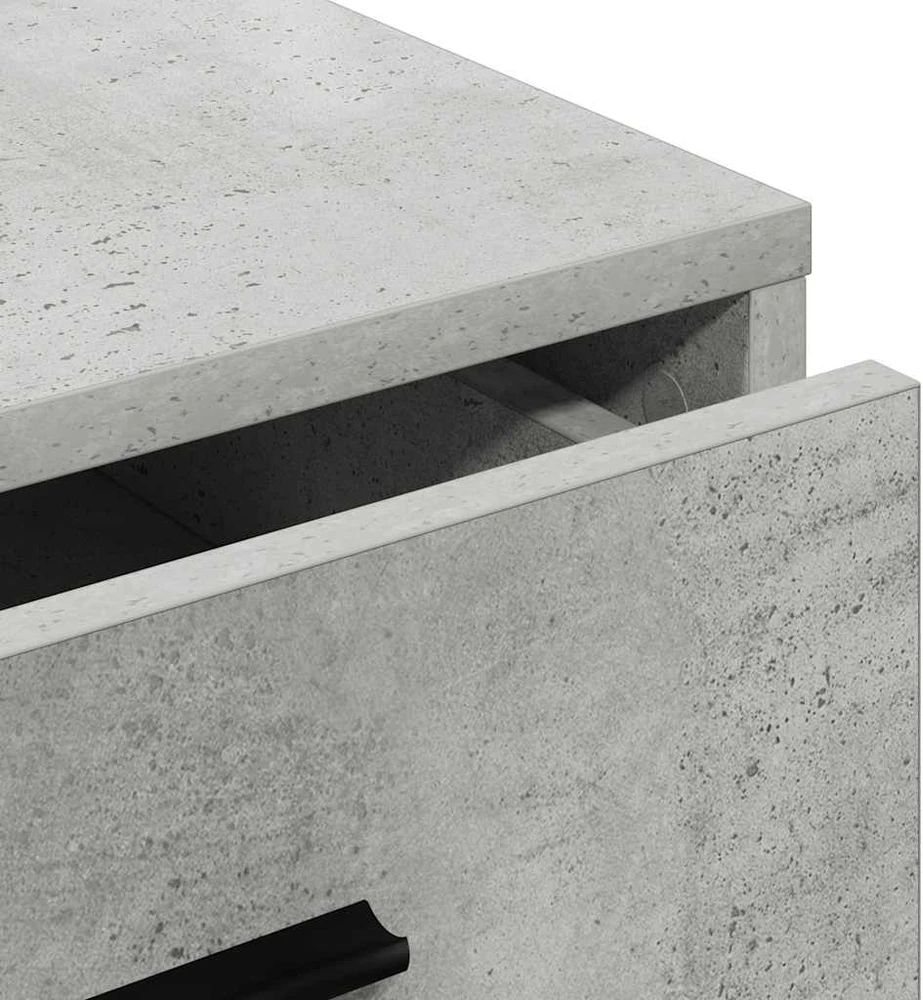 Kabalas Betono pilka 40 x 41 x 75 cm Apdirbta mediena