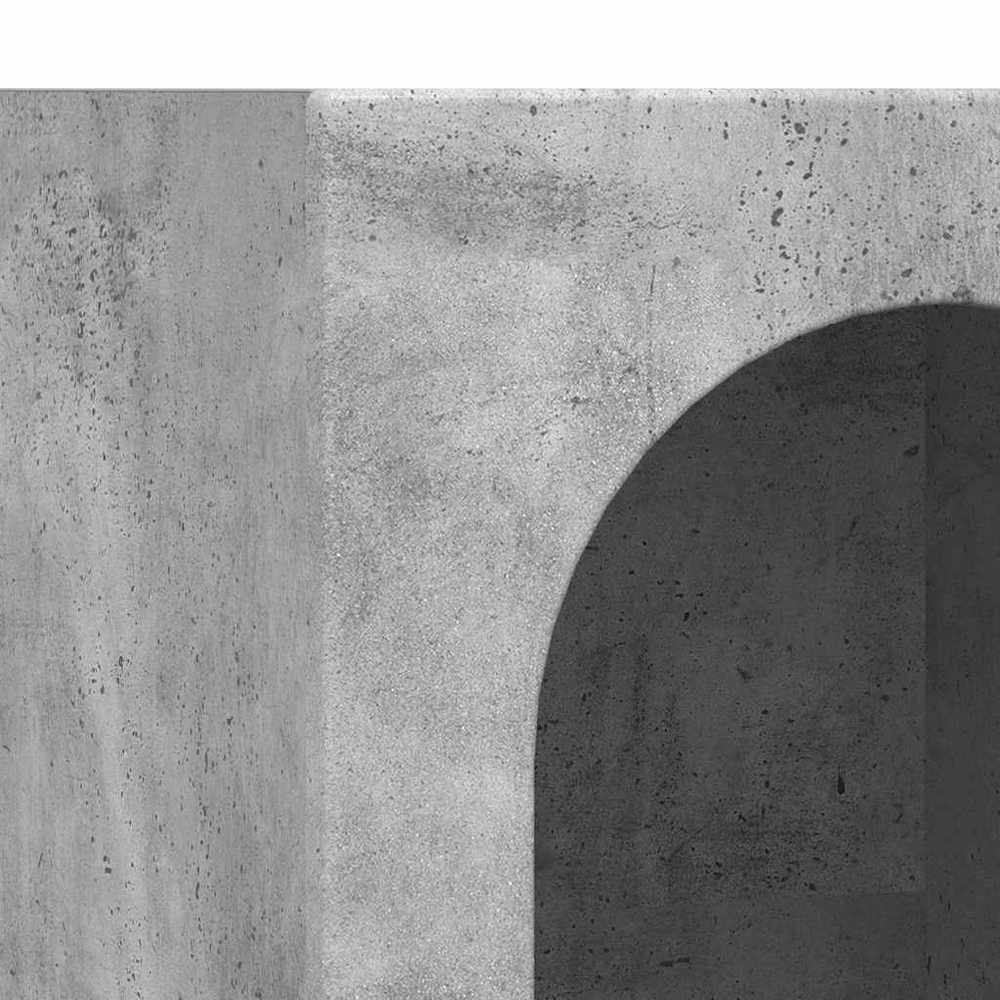 Kabalas ELST Betono pilka 59 x 35 x 80.5 cm Apdirbta mediena