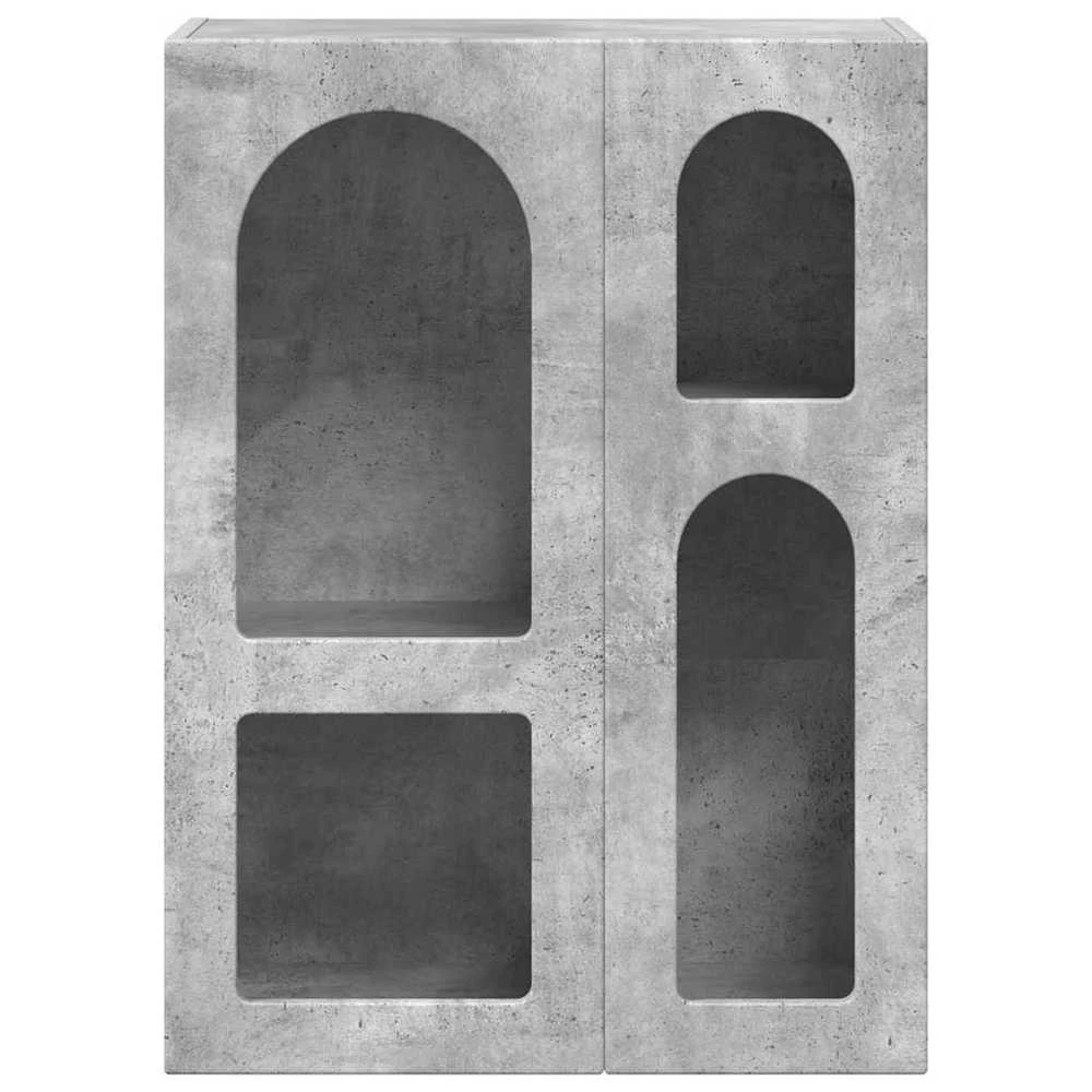 Kabalas ELST Betono pilka 59 x 35 x 80.5 cm Apdirbta mediena