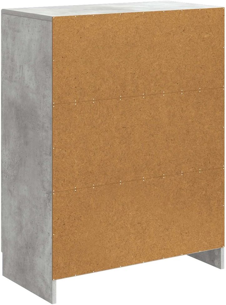 Kabalas Betono pilka 66 x 34,5 x 87 cm Apdirbta mediena