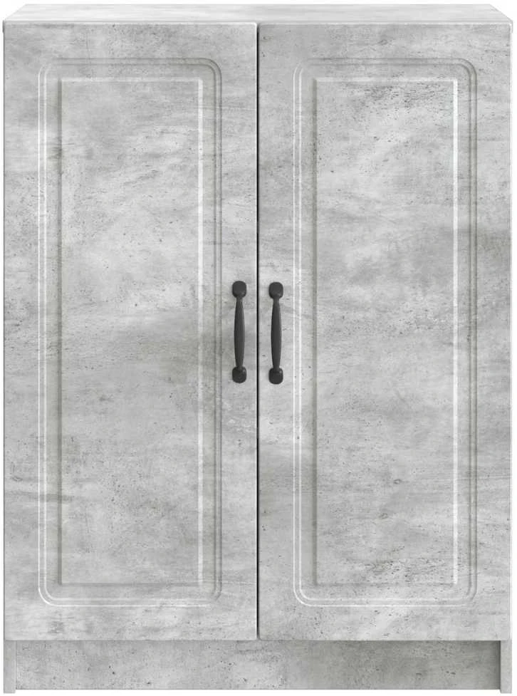 Kabalas Betono pilka 66 x 34,5 x 87 cm Apdirbta mediena