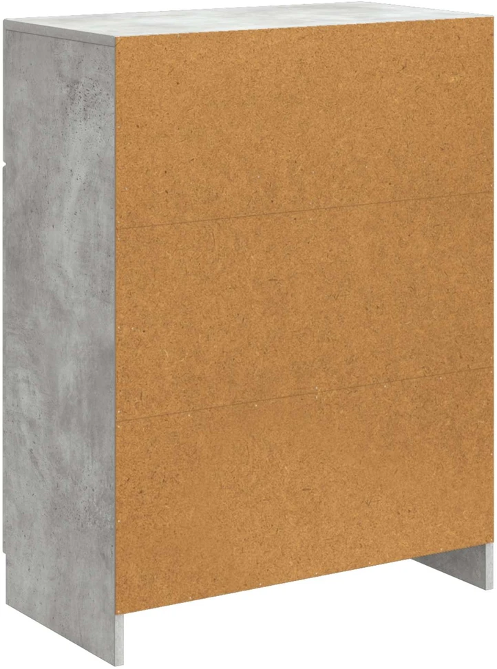 Kabalas Betono pilka 66 x 34,5 x 87 cm Apdirbta mediena