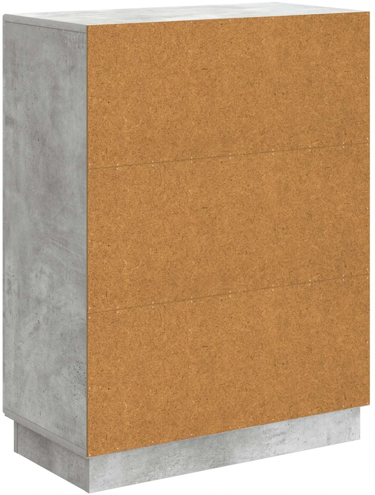Kabalas Betono pilka 66 x 34,5 x 87 cm Apdirbta mediena