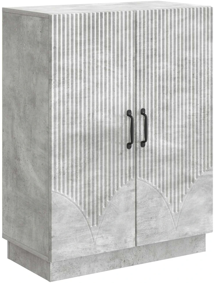 Kabalas Betono pilka 66 x 34,5 x 87 cm Apdirbta mediena