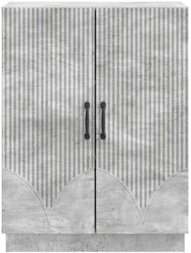 Kabalas Betono pilka 66 x 34,5 x 87 cm Apdirbta mediena