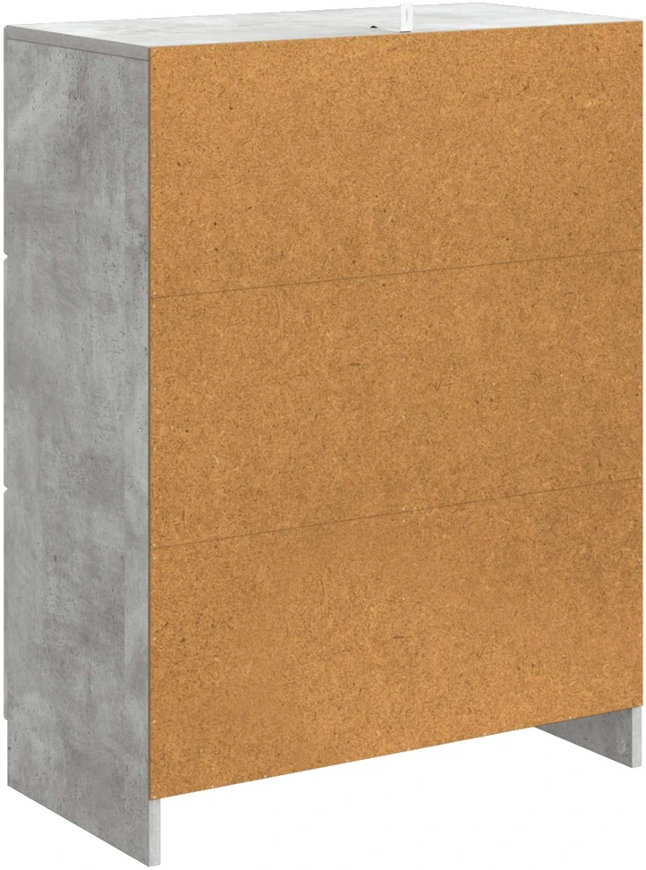 Kabalas Betono pilka 66 x 34,5 x 87 cm Apdirbta mediena