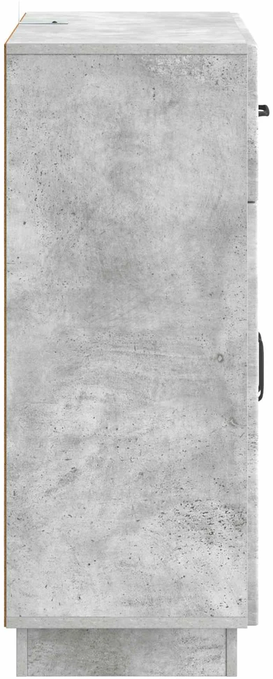 Kabalas Betono pilka 66 x 34,5 x 87 cm Apdirbta mediena