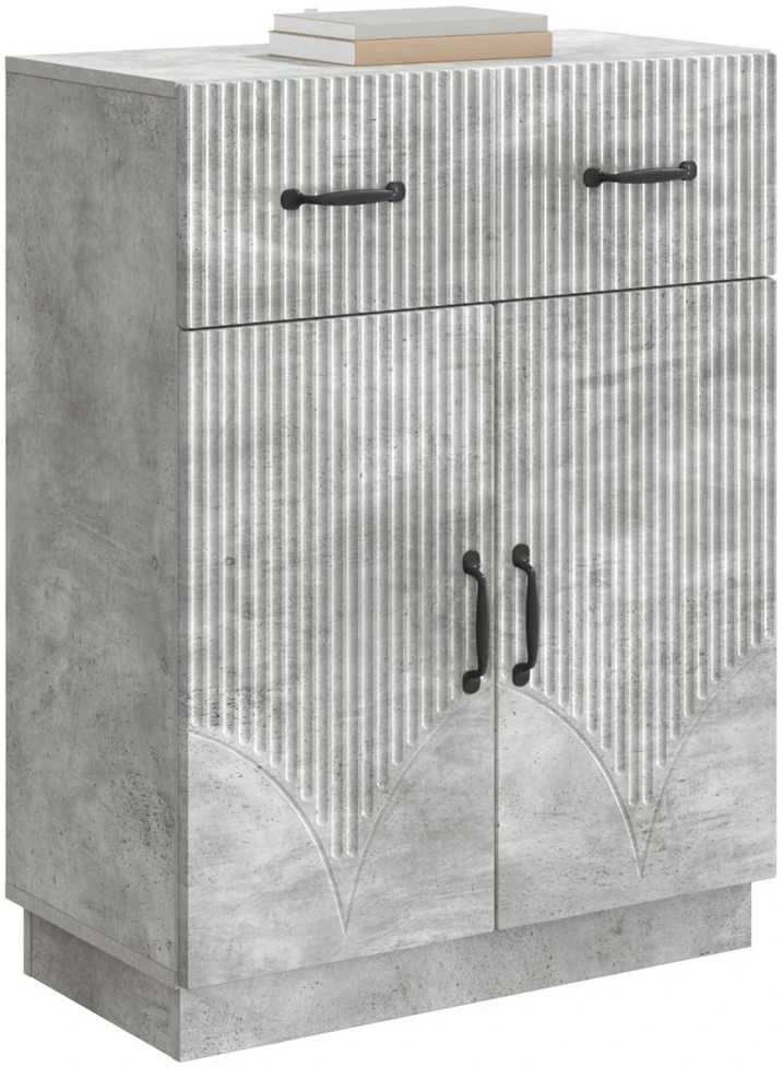 Kabalas Betono pilka 66 x 34,5 x 87 cm Apdirbta mediena