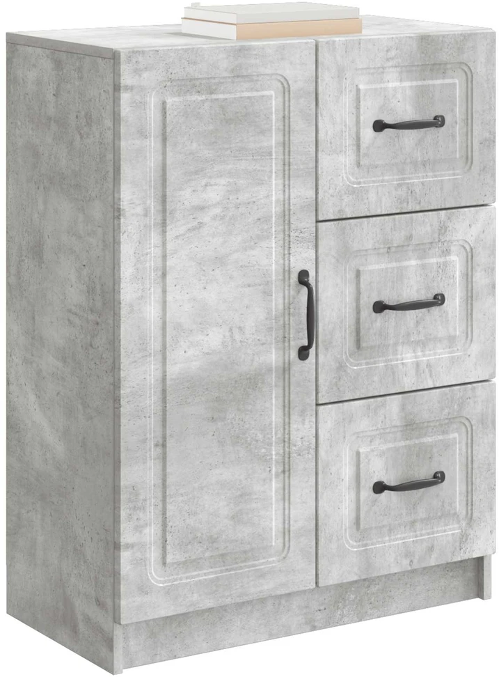 Kabalas Betono pilka 66 x 34,5 x 87 cm Apdirbta mediena