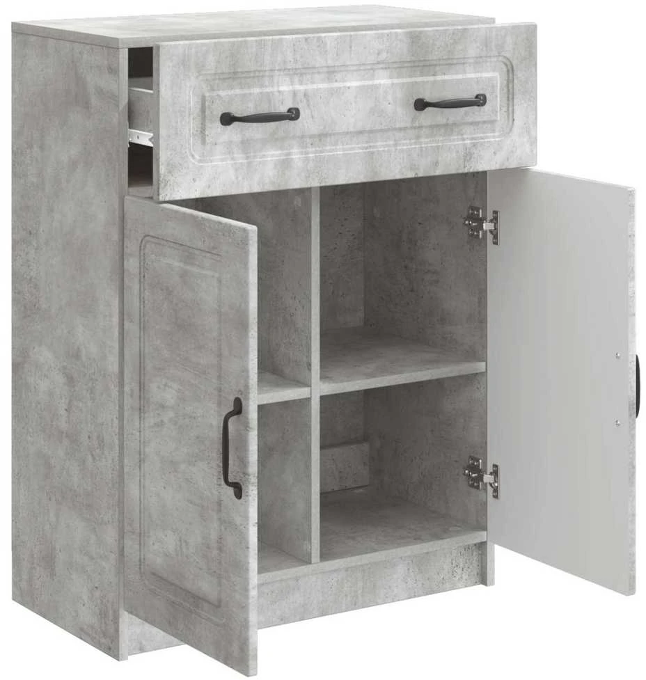 Kabalas Betono pilka 66 x 34,5 x 87 cm Apdirbta mediena
