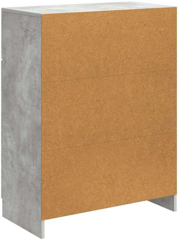 Kabalas Betono pilka 66 x 34,5 x 87 cm Apdirbta mediena