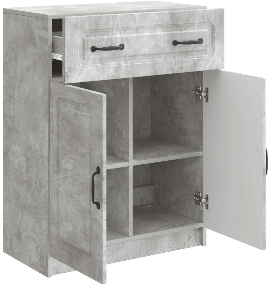 Kabalas Betono pilka 66 x 34,5 x 87 cm Apdirbta mediena