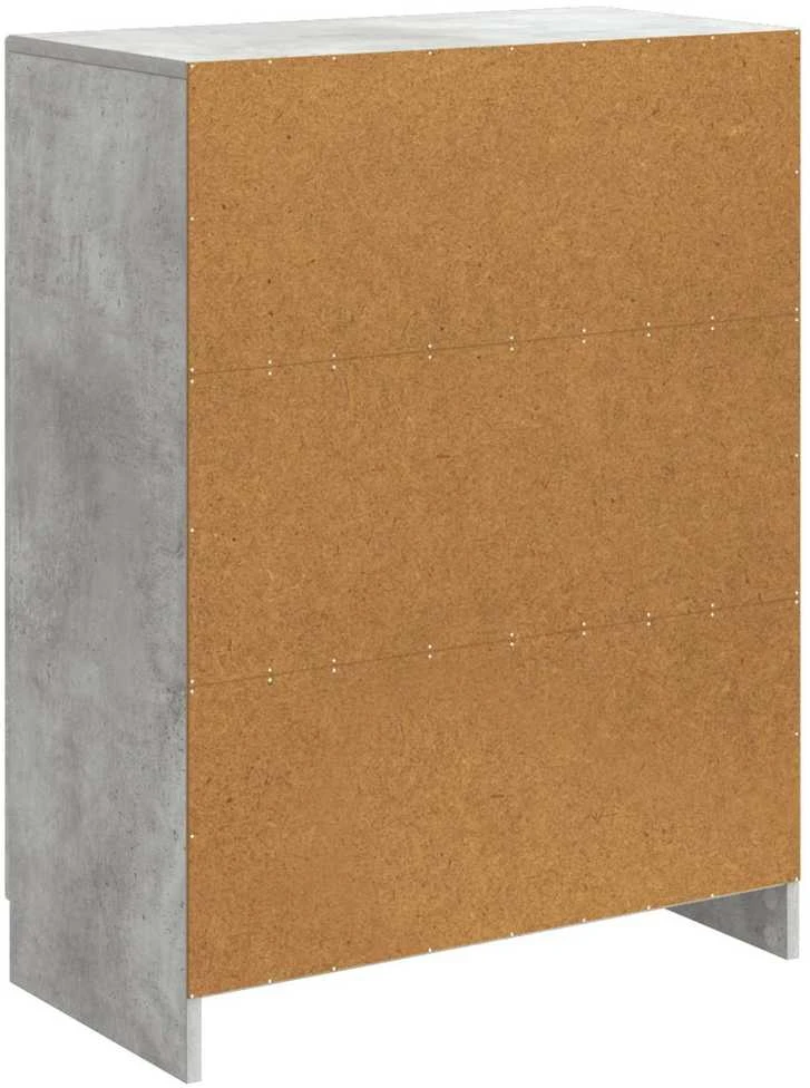 Kabalas Betono pilka 66 x 34,5 x 87 cm Apdirbta mediena