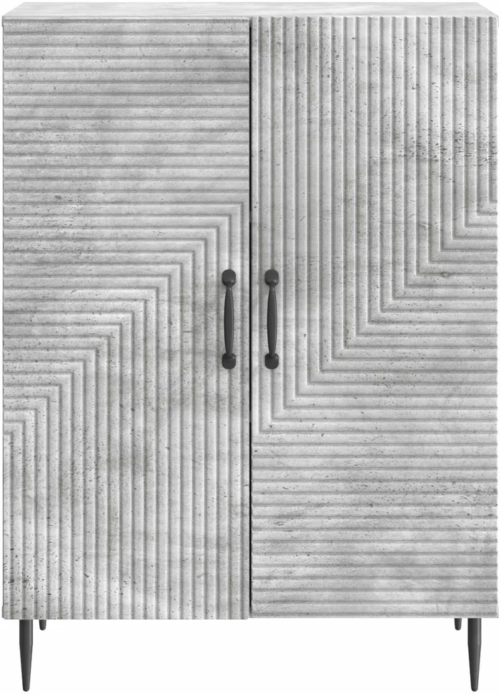 Kabalas Betono pilka 66 x 34,5 x 89,5 cm Apdirbta mediena
