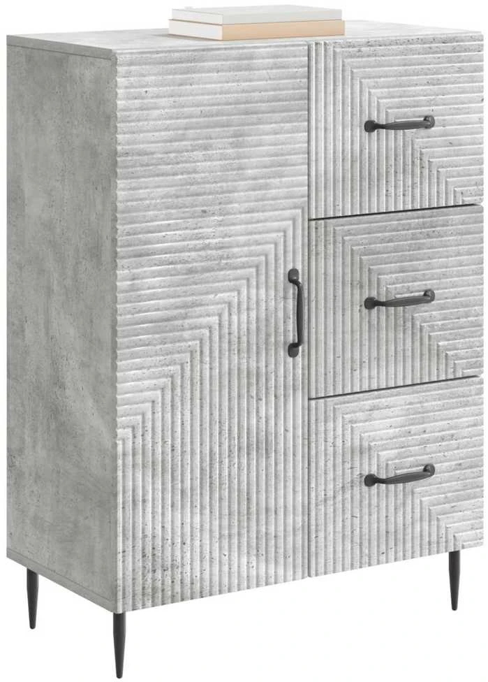 Kabalas Betono pilka 66 x 34,5 x 89,5 cm Apdirbta mediena