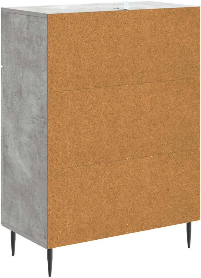 Kabalas Betono pilka 66 x 34,5 x 89,5 cm Apdirbta mediena