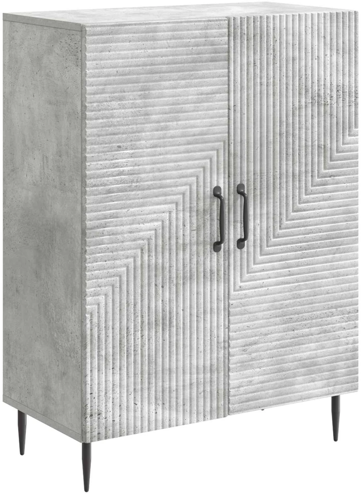 Kabalas Betono pilka 66 x 34,5 x 89,5 cm Apdirbta mediena