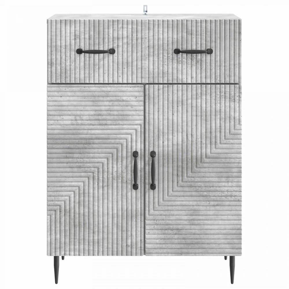 Kabalas Betono pilka 66 x 34,5 x 89,5 cm Apdirbta mediena