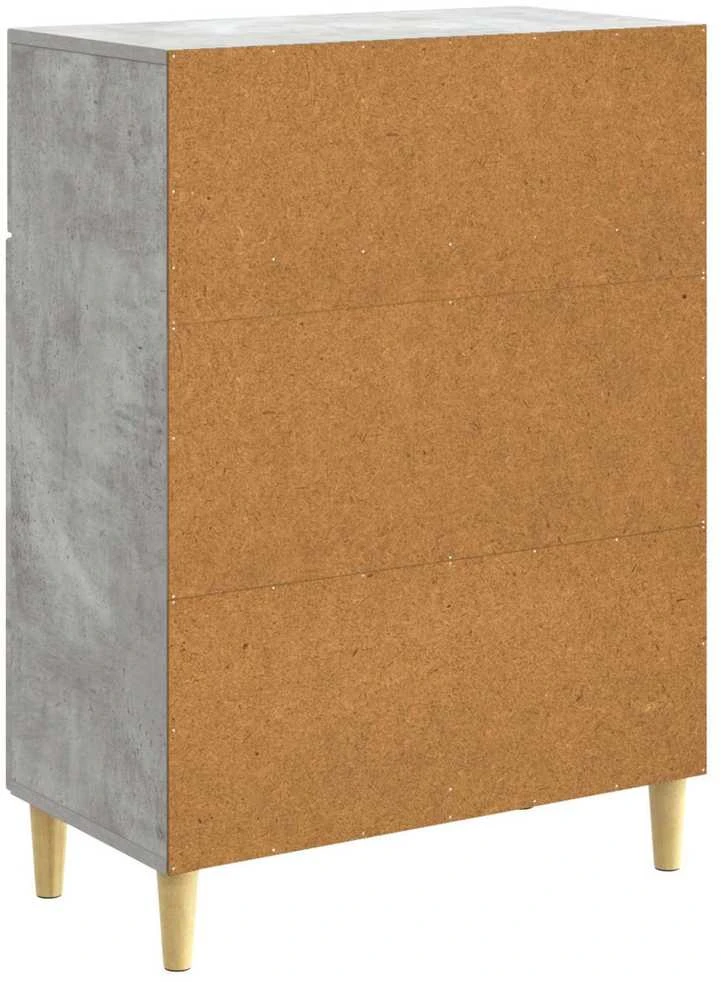 Kabalas Betono pilka 66 x 34,5 x 90 cm Apdirbta mediena