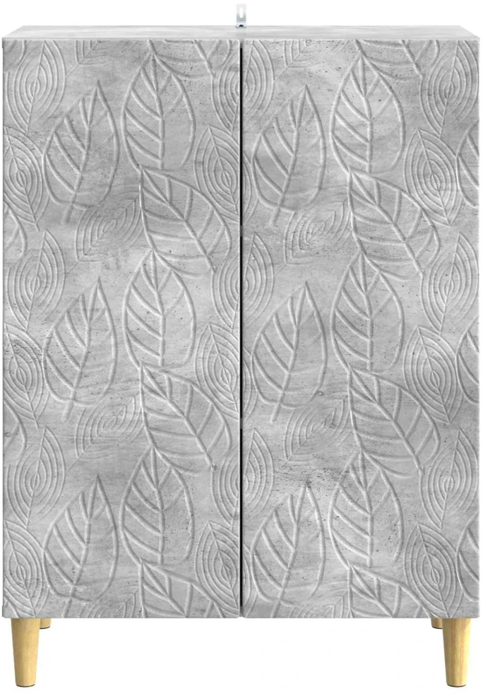 Kabalas Betono pilka 66 x 34,5 x 90 cm Apdirbta mediena