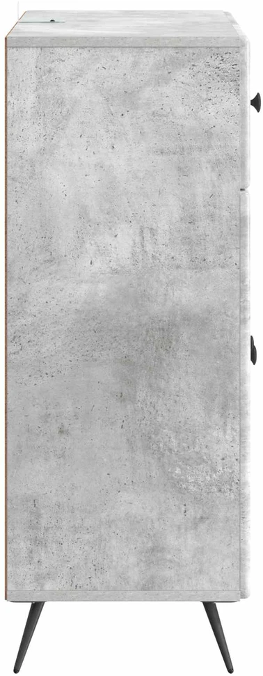 Kabalas Betono pilka 66 x 34,5 x 90 cm Apdirbta mediena
