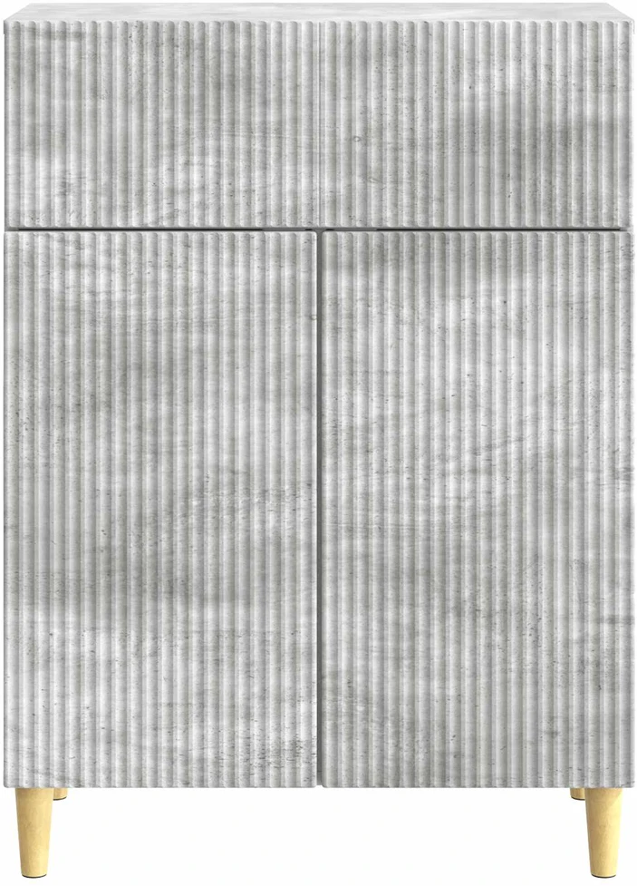 Kabalas Betono pilka 66 x 34,5 x 90 cm Apdirbta mediena