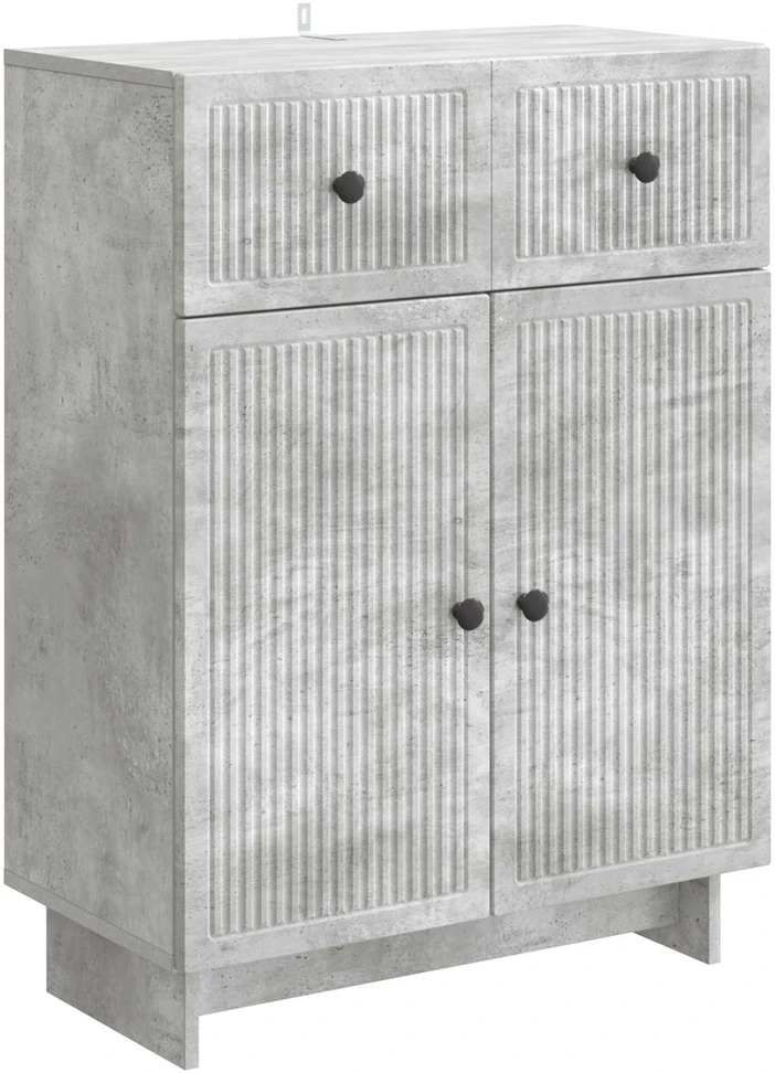 Kabalas Betono pilka 66 x 34,5 x 90 cm Apdirbta mediena
