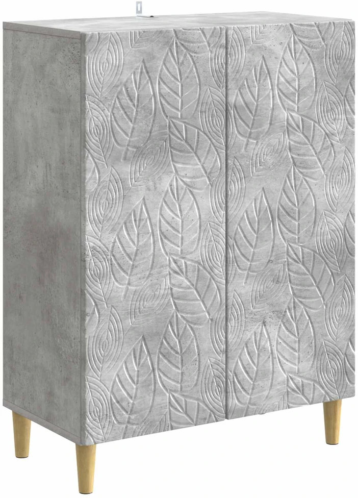 Kabalas Betono pilka 66 x 34,5 x 90 cm Apdirbta mediena