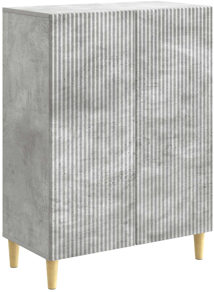Kabalas Betono pilka 66 x 34,5 x 90 cm Apdirbta mediena